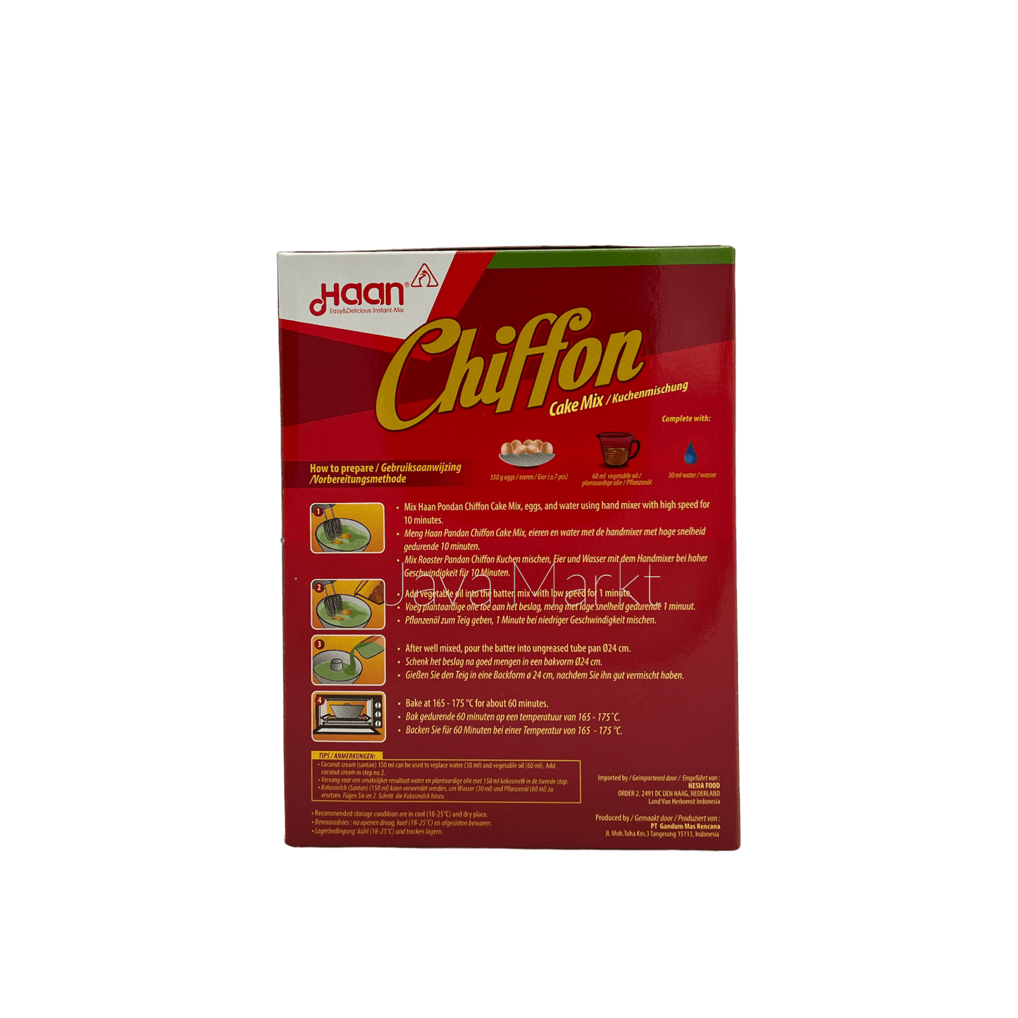 Ciffon Cake Mix - Haan - Java Markt