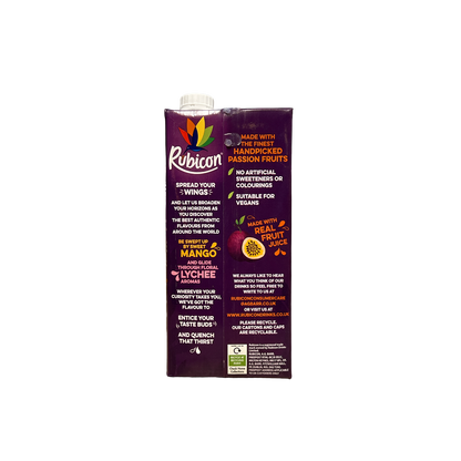 Rubicon Passion Fruit Juice Drink 1L - Java Markt