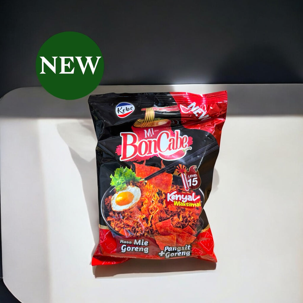 Kobe Mie Instant Boncabe Level 15 Rasa Mie Goreng + Pangsit Goreng - Java Markt