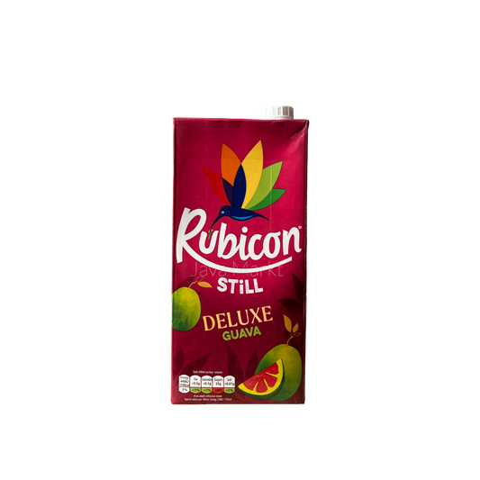 Oriental Merchant Guaven-Getränk in 1L Flasche, fruchtiges Guava-Erfrischungsgetränk, klare Flasche, detailliertes Etikett
