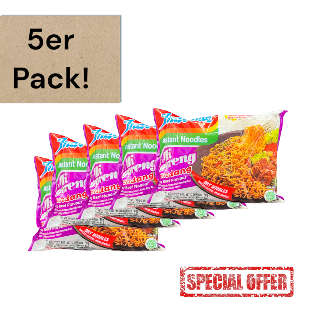 Indomie Mi Goreng Rasa Rendang - 5er Pack - Java Markt