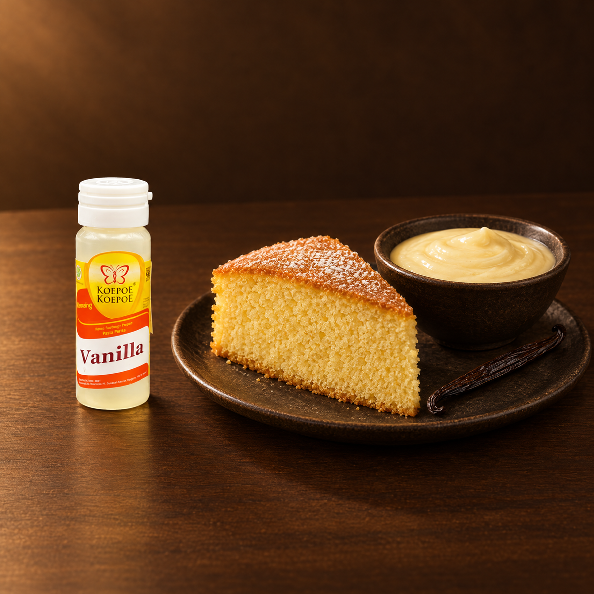 Koepoe Koepoe Vanilla Pasta 25ml – Fläschchen mit Vanillekuchen