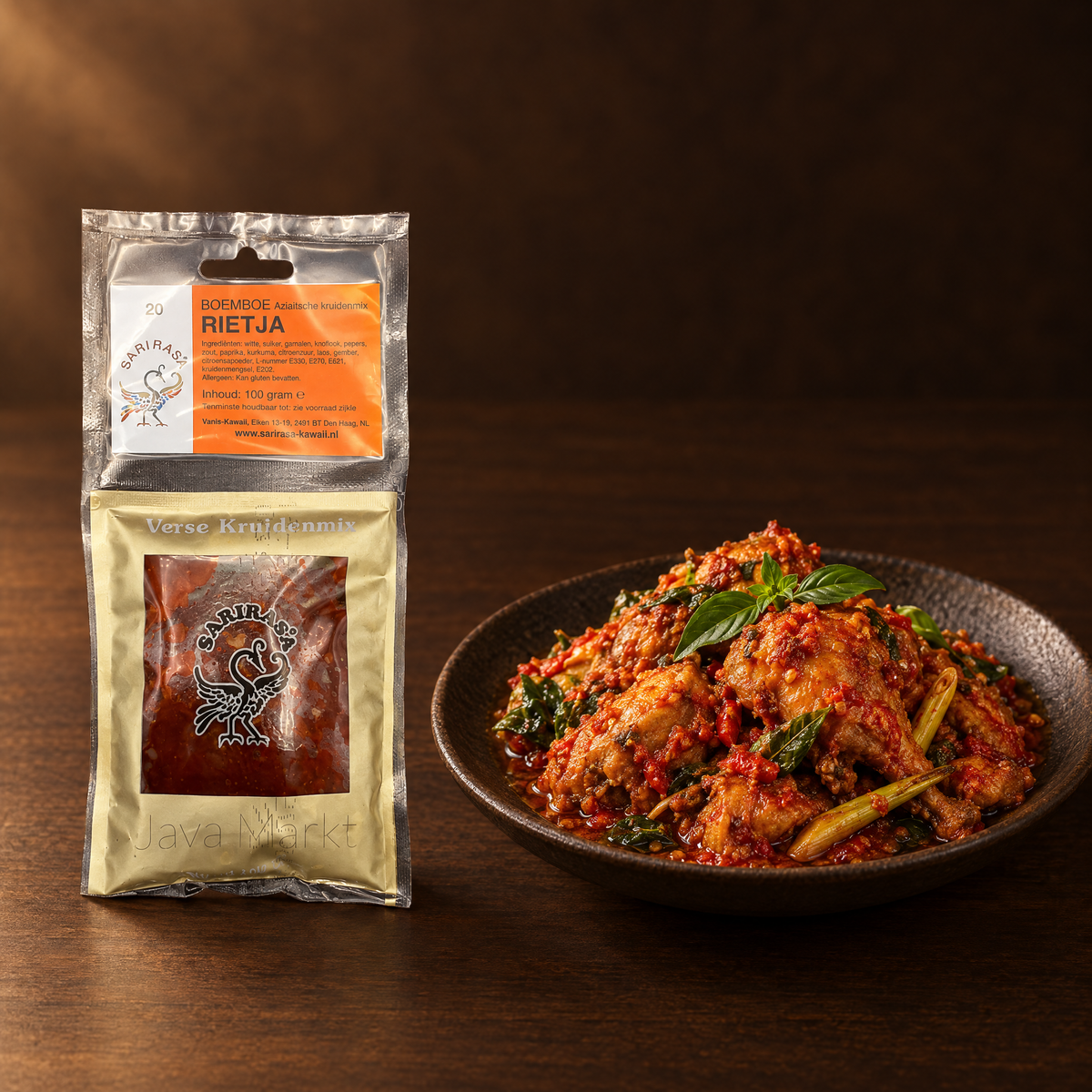 Sari Rasa Bumbu Rica Rica – Packung mit Ayam Rica Rica