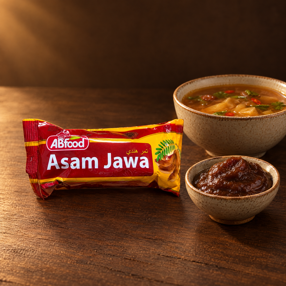 ABFood Asam Jawa 80 g – Packung mit Tamarindenpaste