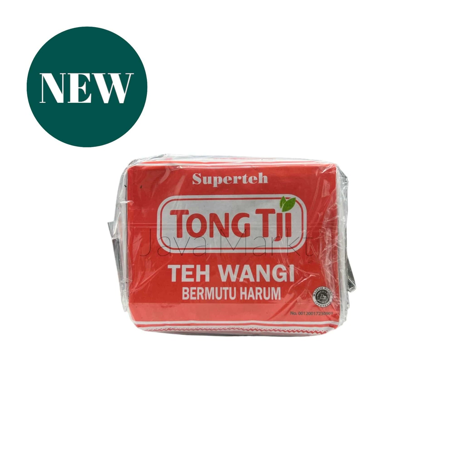 Nesia Tong Tji Superteh in einer Teekanne, frisch aufgegossener Tee mit Teeblättern, für Tees & Aufgüsse.