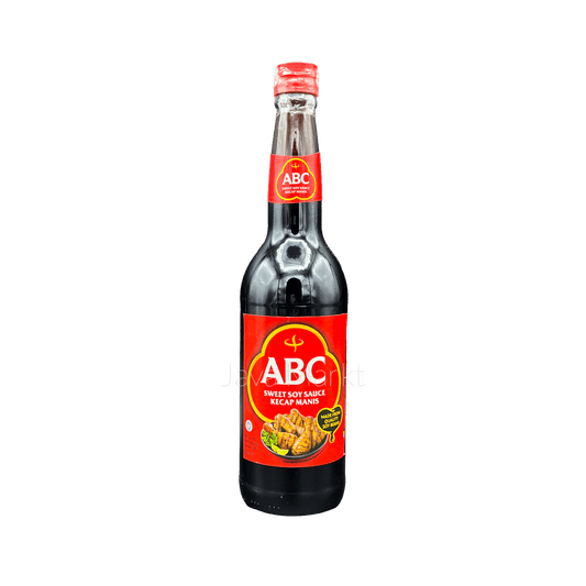 Süße Sojasauce ABC Kecap Manis von Oriental Merchant in einer Flasche, ideal für asiatische Gerichte und Marinaden.